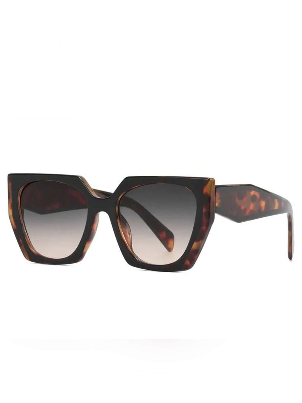 Tortoiseshell Cat Eye Sunglasses - Brown